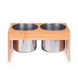 thumbnail of San Ignacio KINVARA - Dubbele keukengereihouder van bamboe en metaal 12x23cm