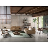 thumbnail of Angel Cerdá Console rectangulaire en noyer et acier chromé 3000C 120 x 39 x 75