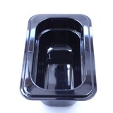 thumbnail of Kunststoff GN 1/9 Polycarbonat schwarz Gastronormbehälter GN-Behälter 0,6 Liter Tiefe 65mm