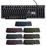 thumbnail of Tastiera Effetto Meccanica Da Gaming Rgb Colorata Gioco Usb Cablata Pc Computer