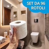 thumbnail of Carta Igienica Fascettata, Set da 24 Confezioni da 4 Rotoli ciascuna