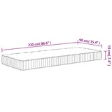 thumbnail of vidaXL Matratze Taschenfederkern Mittel 90x220 cm