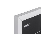 thumbnail of Bi-Office Quadro de Giz Planeamento Semanal Essentials - 400 x 600 mm - Superfície Não Magnética, Moldura de MDF Branco