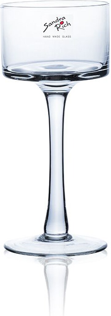 Sandra Rich Glas-Teelichthalter a.Fuß h.20cm