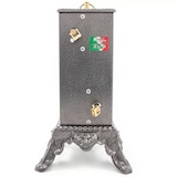 thumbnail of Giemme Spoleto - Tournebroche électrique B800 Décalé, Jusqu’à 12 kg, double broche pour cheminées intérieures et extérieures, usage professionnel