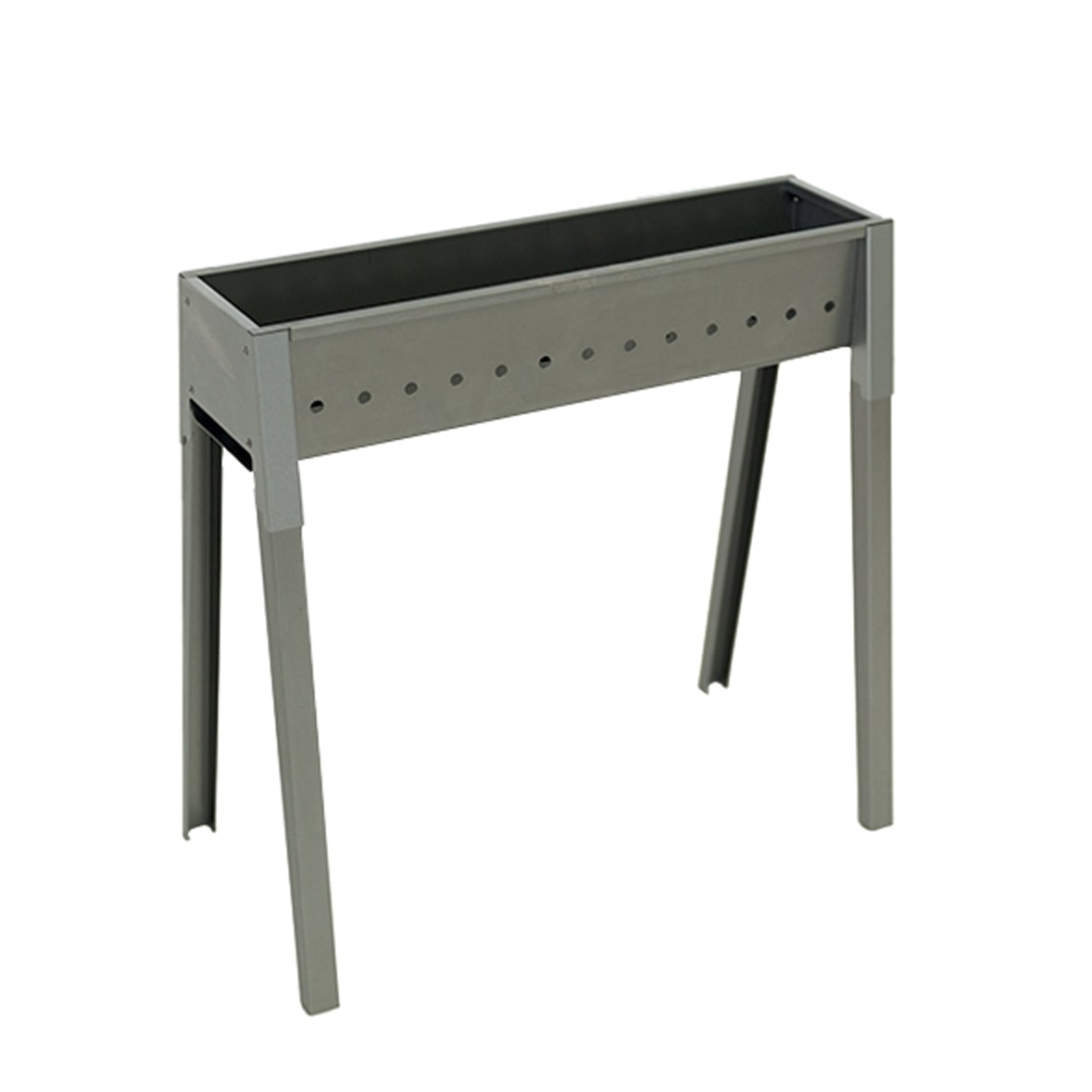 Barbecue per spiedini con piedi Spiedo Grill El Gaucho - 50x32xH49 cm. - Braciere: 50x11 cm.