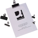thumbnail of Briefklemmer Foldback, 51mm, 10 Stück, schwarz Q-CONNECT KF01289