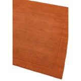 thumbnail of Wollteppich handgewebt strukturiert | 200x290cm, Florhöhe 0,9cm, Gesamthöhe 1,9cm | Terrakotta | raumgestaltend | Wohnzimmer | STOW | Kadima Design