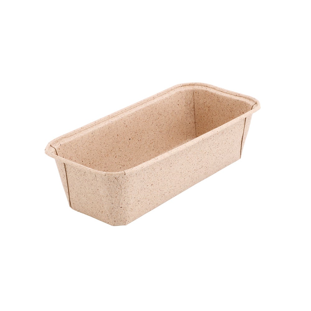 greenbox - Kakaopapier-Backformen 20 x 7 x 6 cm, rechteckig, braun, 750 St.