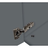 thumbnail of Badezimmermöbel-Set Spiegelschrank Waschtisch Schrank halbhoch grau V-90.59-01