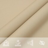 thumbnail of Toldo de vela rectangular tela Oxford beige 3x5 m