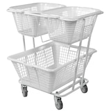 thumbnail of GILAC Corbeille à linge - 100 L - Blanc G611121