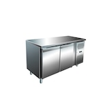 thumbnail of Gastro Edelstahl Tiefkühltisch Tiefkühltheke 2 Türen 260 L