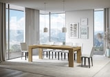 thumbnail of Ausziehbarer Tisch 90x120/224 cm Roxell Premium Eiche Natur