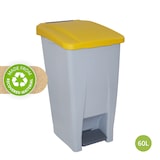 thumbnail of Contenedor de residuos con pedal Selectivo 60 litros. Color Amarillo.