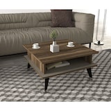 thumbnail of Couchtisch Logan Walnuss Grau