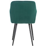 thumbnail of Set 4 sedie da pranzo Shila verde/Velluto