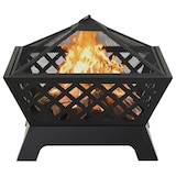 thumbnail of vidaXL Feuerstelle mit Schürhaken 64 cm XXL Stahl