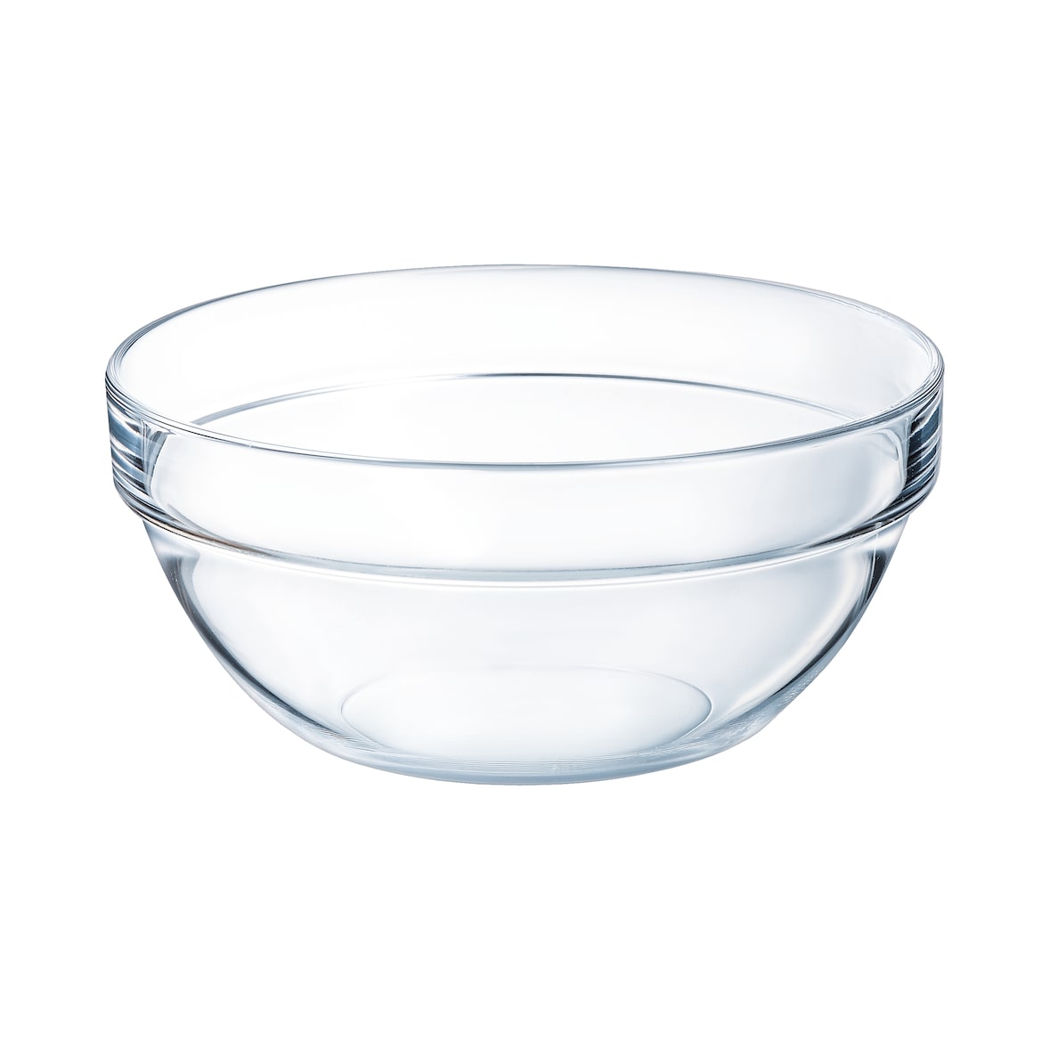 Arcoroc Empilable Stapelschale, 17cm, 1.1 Liter, Glas gehärtet, transparent, 1 Stück