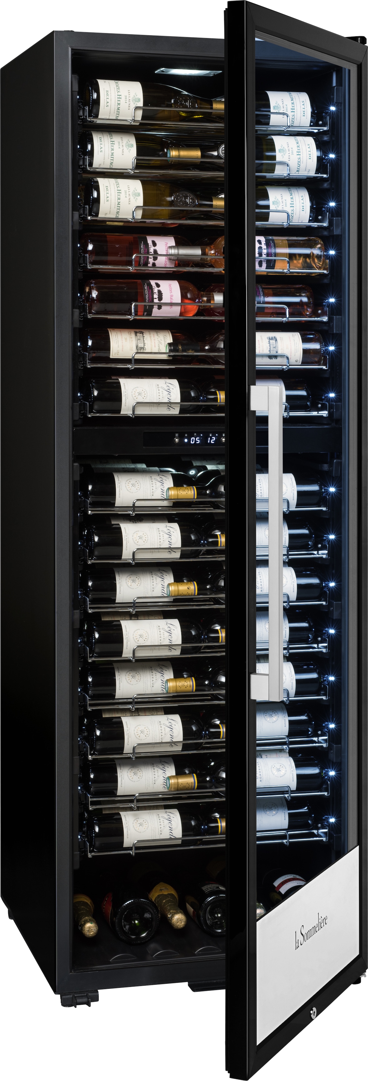 La Sommelière - PRO160DZN - 2 Zonen Lager- und Reifeweinkühlschrank für 152 Flaschen