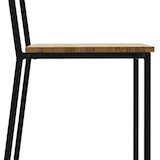 thumbnail of Silla Desmontable Oxford ECO Negra en madera maciza de pino acabado vintage estilo industrial Box Furniture
