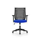 thumbnail of Rocada silla respaldo malla y asiento azul