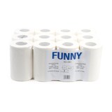 thumbnail of Funny Handtuchrollen, 1-lg, 20cm, Ø13cm, Innenabwicklung, hochweiß, Zellstoff, 12 Rollen