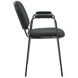 thumbnail of CLP Sedia Impilabile Ken Pro in Tessuto per Ufficio e Conferenze Tessuto HBT: 79x53x55 cm nero