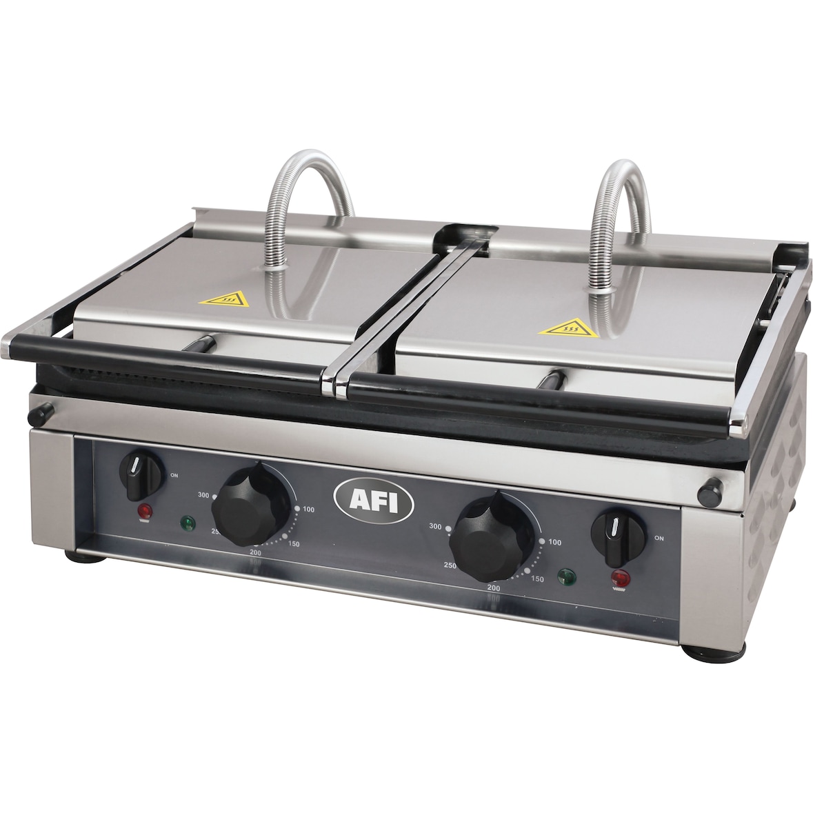 Grill Panini Double Professionnel 4 à 6 kW - AFI Collin Lucy - l56- L- P37- h26-