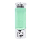 thumbnail of Dispensador jabón de pared transparente 400ml transparente ABS