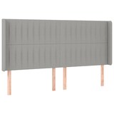 thumbnail of vidaXL Boxspringbett mit Matratze & LED Hellgrau 180x200 cm Stoff