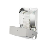 thumbnail of MediQo-line Tampon- und Bindenspender - incl. 900 Tampons+240 Binden - Edelstahl