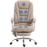 thumbnail of Fauteuil de bureau Pacific avec fonction massage tissu Taupe