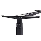 thumbnail of Gestell HWC-D40, variables Tischgestell für Eck-Schreibtisch, elektrisch höhenverstellbar Memory 45kg ~ schwarz