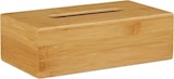 thumbnail of Relaxdays Kosmetiktücherbox Bambus, HBT: 8,5 x 27,5 x 15,5 cm, Tuchspender für Taschentücher u. Kosmetiktücher, natur