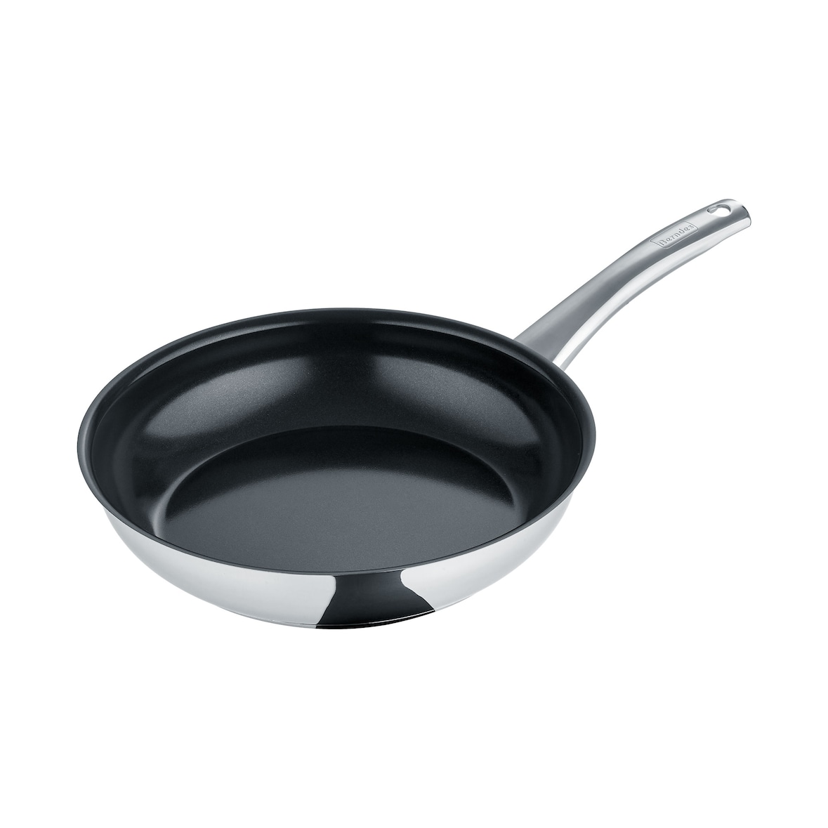 Bratpfanne 26 cm, Edelstahl, poliert - b.brilliant PFAS-frei 26 cm