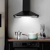 thumbnail of Hotte aspirante murale CIARRA A++ 370 m³/h 60 cm, pyramidale, 3 niveaux VMB6201