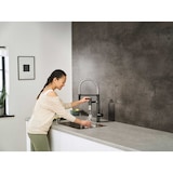 thumbnail of Franke Messing Hochdruck Armatur Vital Semi-Pro Doppel-Strahl Industrial Black