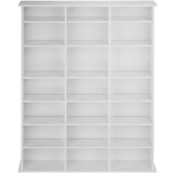 thumbnail of Helloshop26 - Mobile scaffale libreria porta CD/DVD 136,5 cm bianco 08_0000228