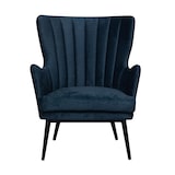 thumbnail of METRO PROFESSIONAL Fauteuil rembourré Navari, acier/polyester, bleu/noir