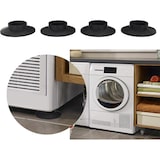 thumbnail of Anti‑Vibrationsdämpfer für Waschmaschine & Trockner – Ø 10 × 1 cm – Set von 4 – Schwarz
