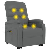 thumbnail of vidaXL Massagesessel mit Aufstehhilfe Anthrazit Kunstleder