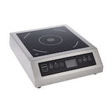 thumbnail of METRO Professional Piano cottura a induzione GIC3135, acciaio inox / vetroceramica, 34 x44 x 12 cm, 3500 W, filtro antigrasso, argento