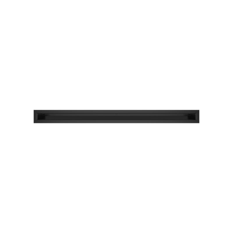 Griglia di ventilazione per camino Nera- Loft 60x800