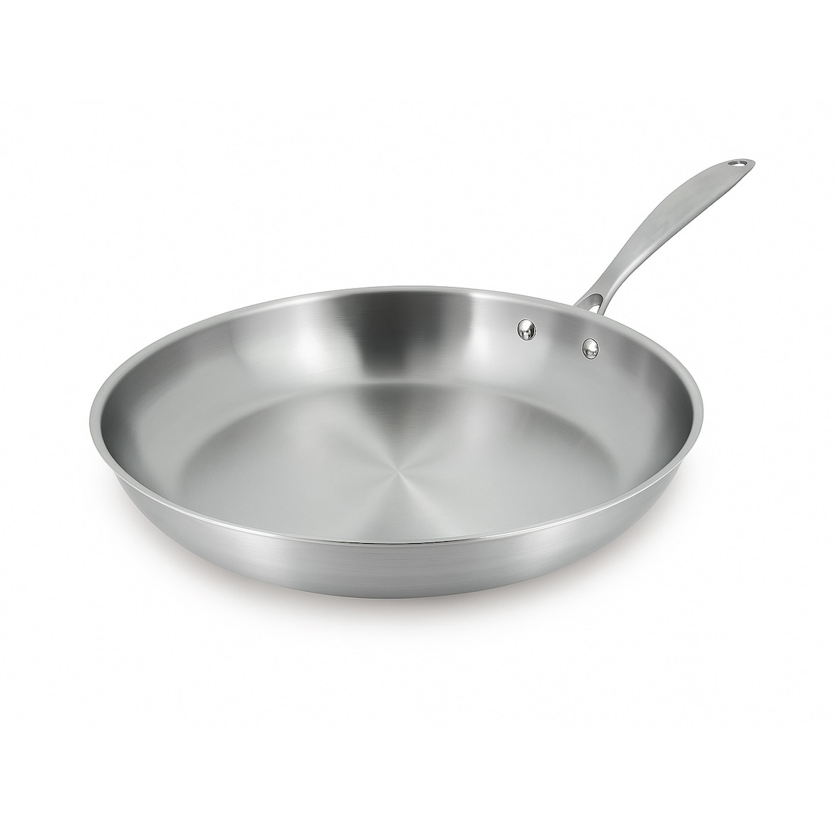 Menastyl - PoÊle triply 32cm en acier inoxydable - made in france