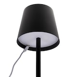 thumbnail of Securit® Lampe de table LED sans fil "Féline" - Noir - Intérieur/Extérieur - Câble magnétique inclus