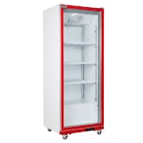 thumbnail of Romux® Frigo Verticale per Bibite MD 600 Litri 1 Porta Rosso con illuminazione a LED Ventilato | Armadio Frigoriferi Professional
