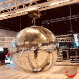 thumbnail of Spiegelkugel 50cm silber Safety Discokugel Mirrorball Party Disko Deko