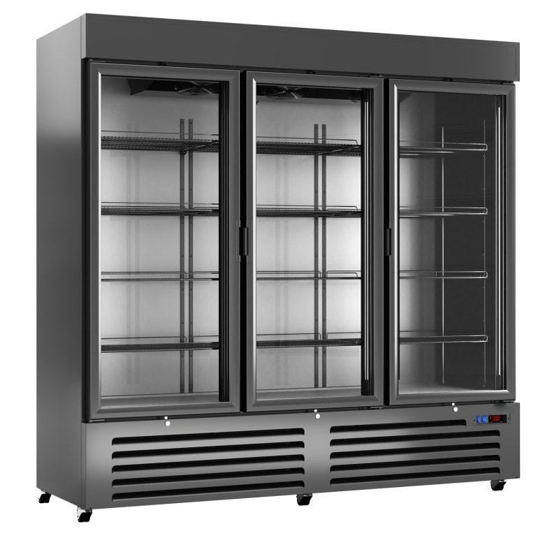 Congelador Vertical 3 Puertas Cristal 2057x726x2025h mm