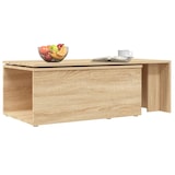 thumbnail of Table basse Chêne sonoma 150x50x35 cm Bois d’ingénierie Modèle Atlas Office Pro Essence